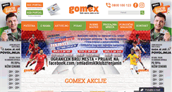 Desktop Screenshot of gomex.rs